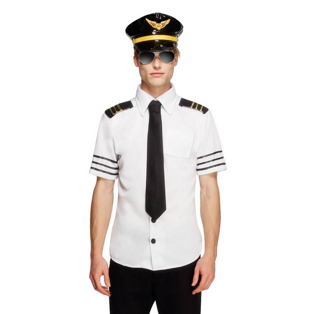 Pilote de ligne - Costume de capitaine adulte