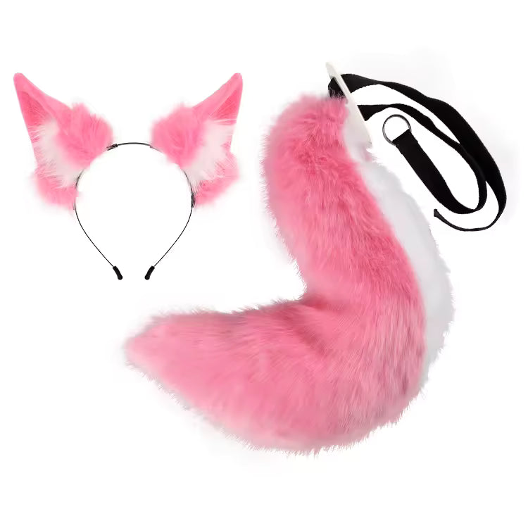anime-fox-cat-ears-hairband-with-false-fur-tail-set