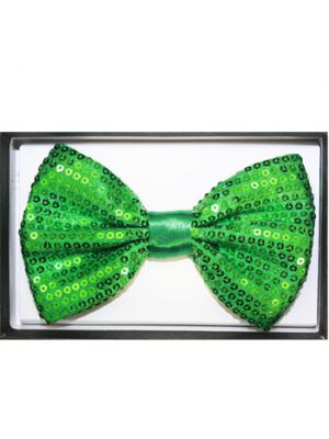 Sequin Bow Tie 02 026_Green