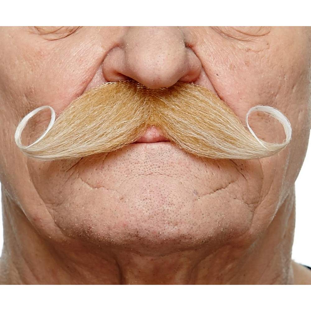 Curly MOUSTACHE AK037 AK037BDW-LC