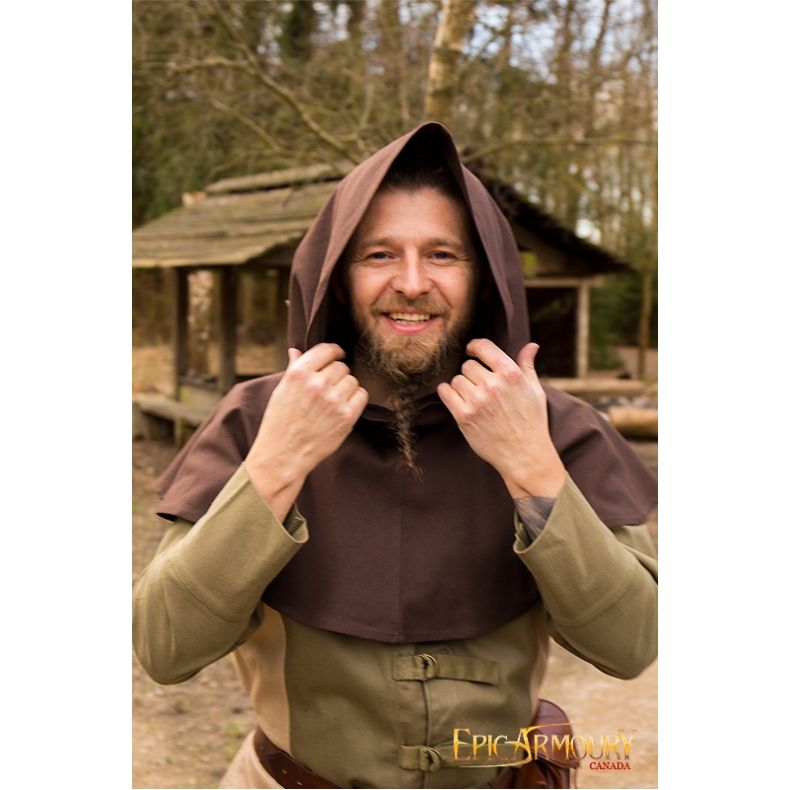 Epic Basic Hood 300111SM-basic-brown-hood-for-larping
