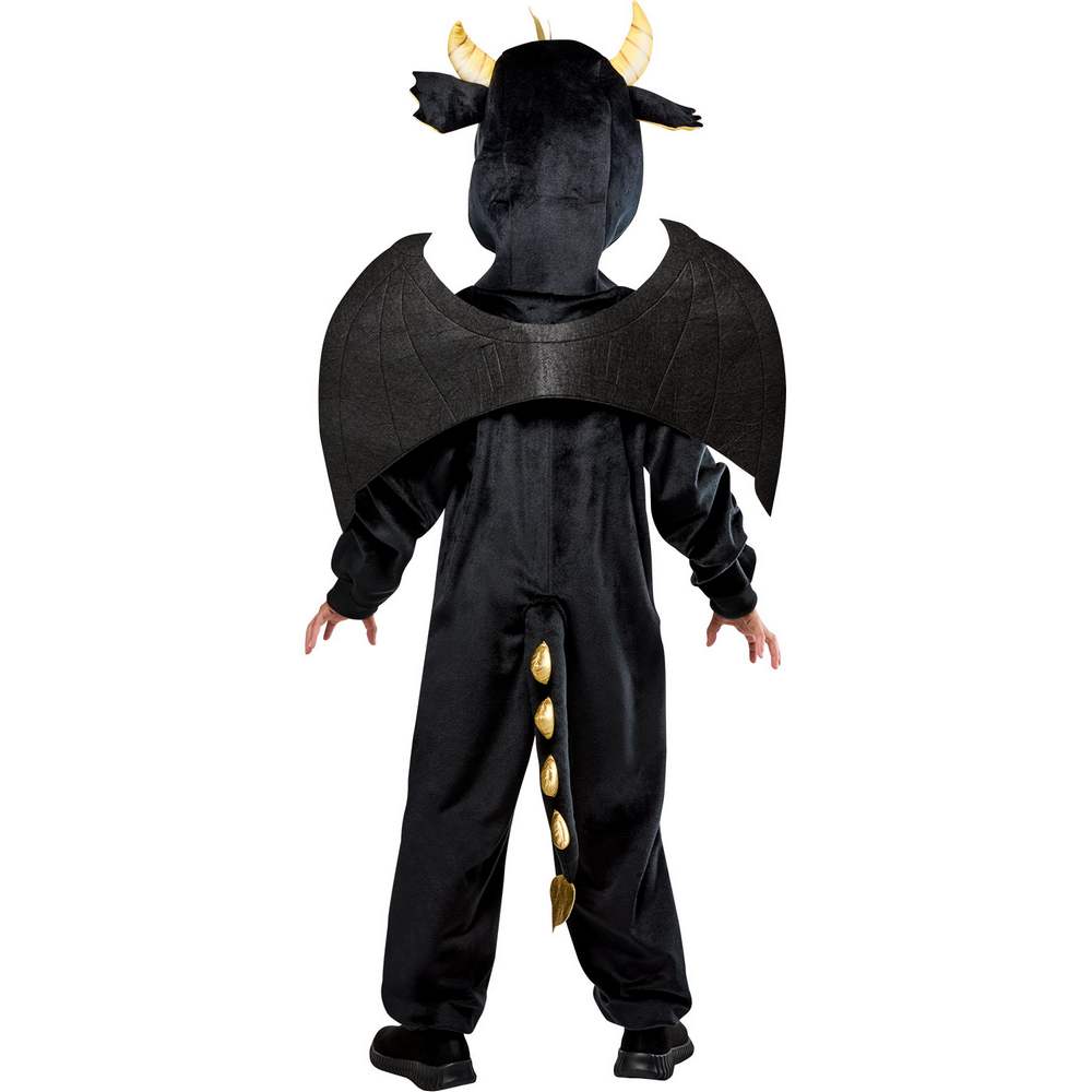 Dragon noir Costume pour enfants