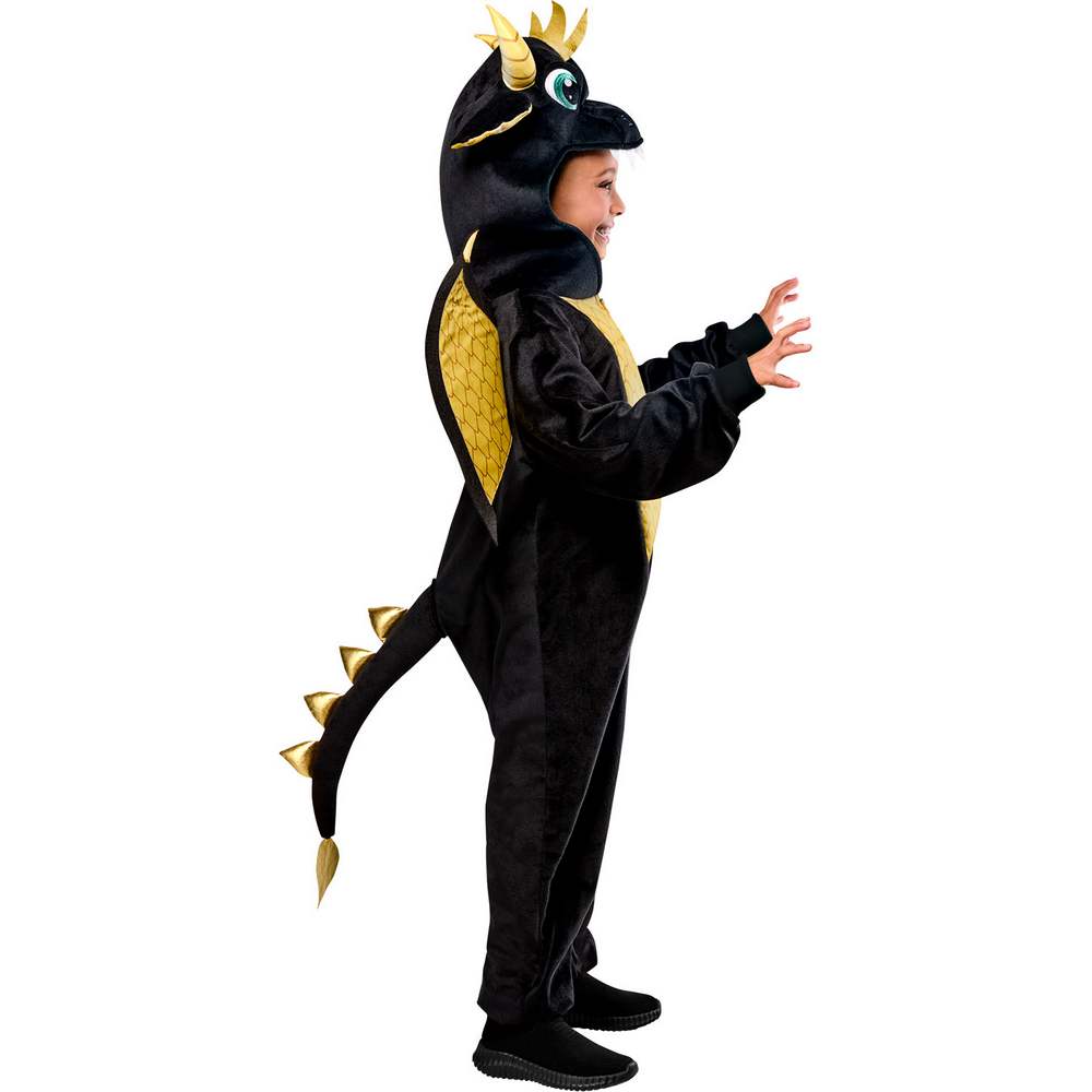Dragon noir Costume pour enfants