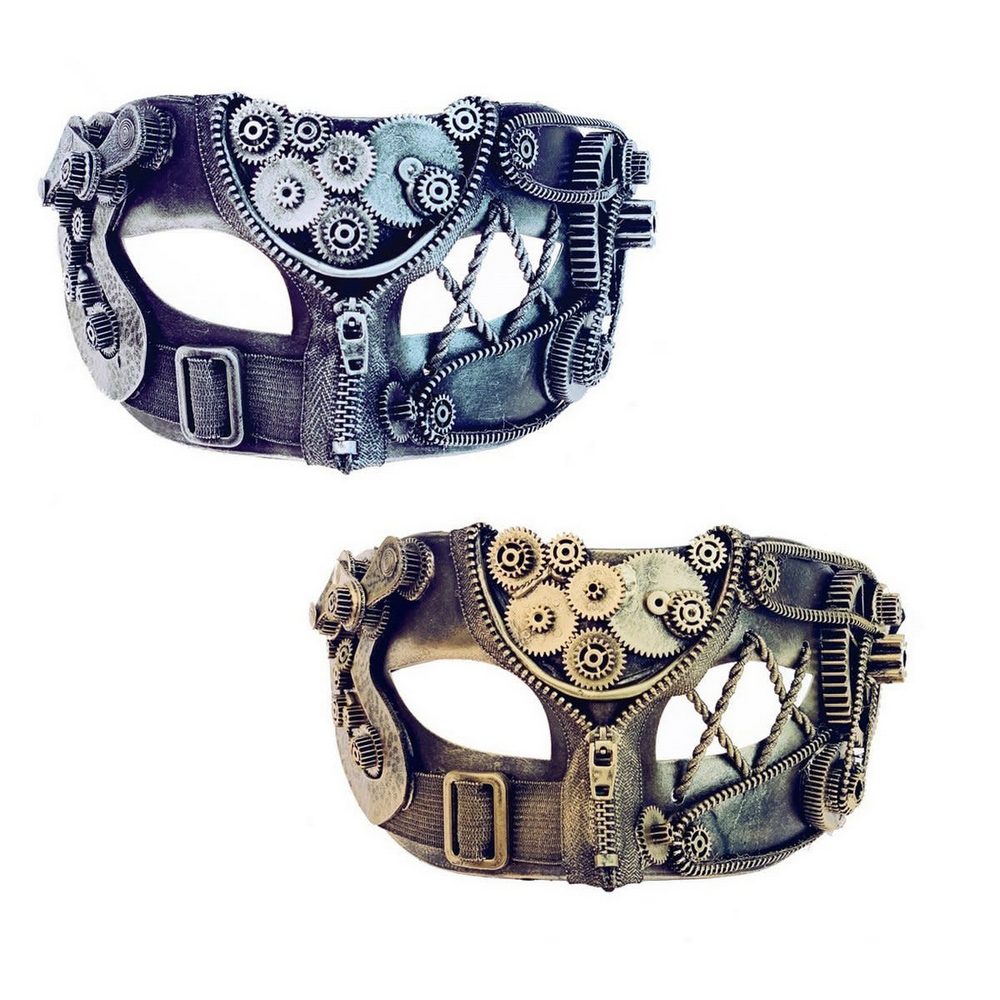 Half-face Steampunk Mask - Zoltar M39569.JPG