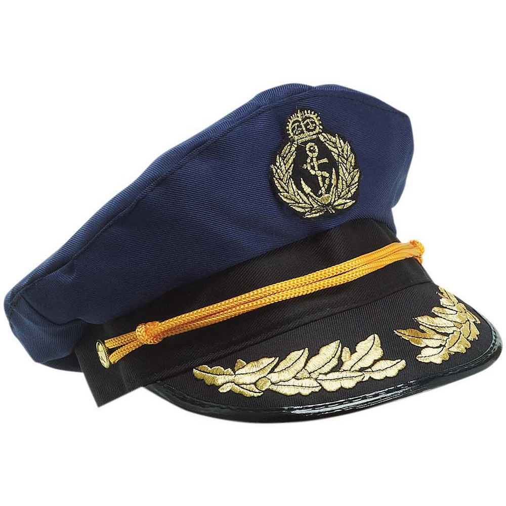 Chapeau Capitaine Bleu Marine