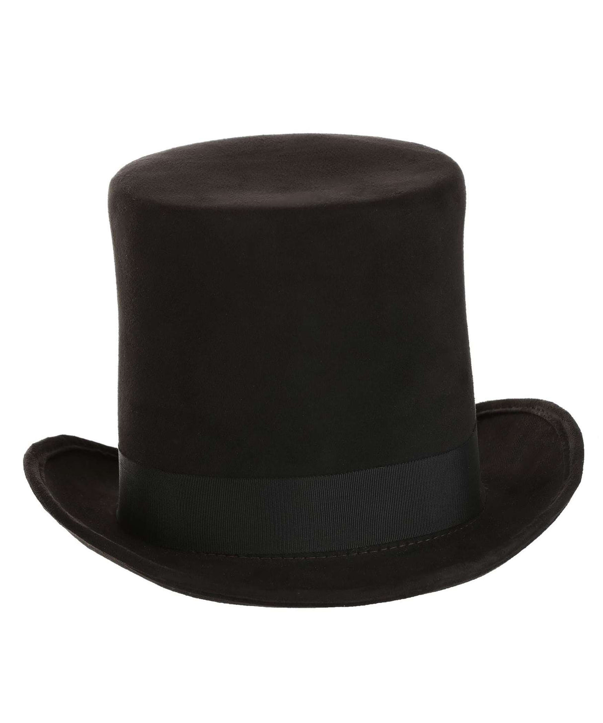 Felt Top Hat with ribbon 251540-ST_black-top-hat