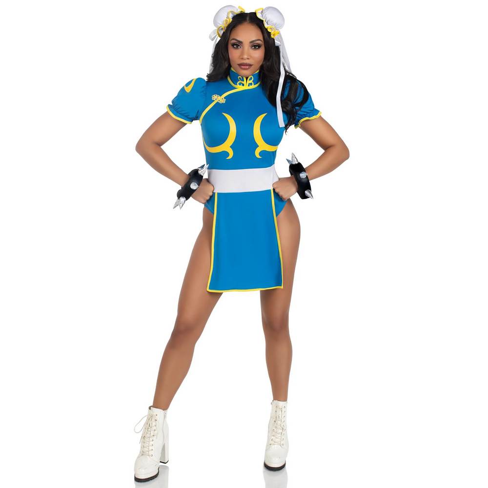 Chun-Li adult Costume - Official Capcom Street Fighter disguise