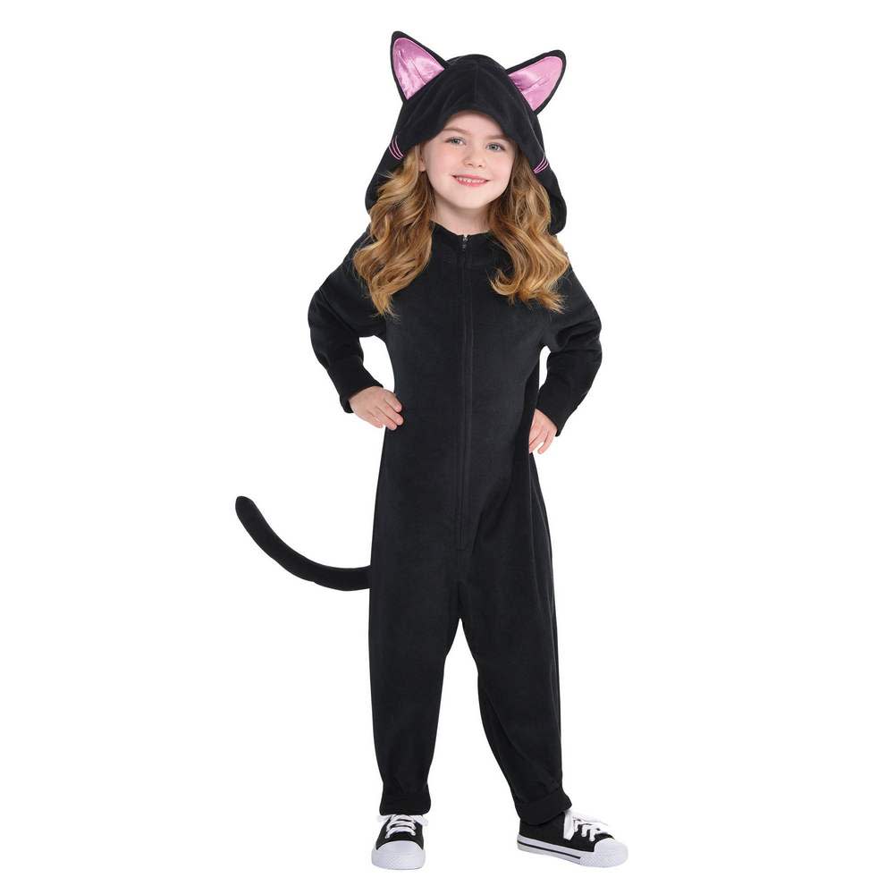 Zipster Black Cat Jumpsuit child
