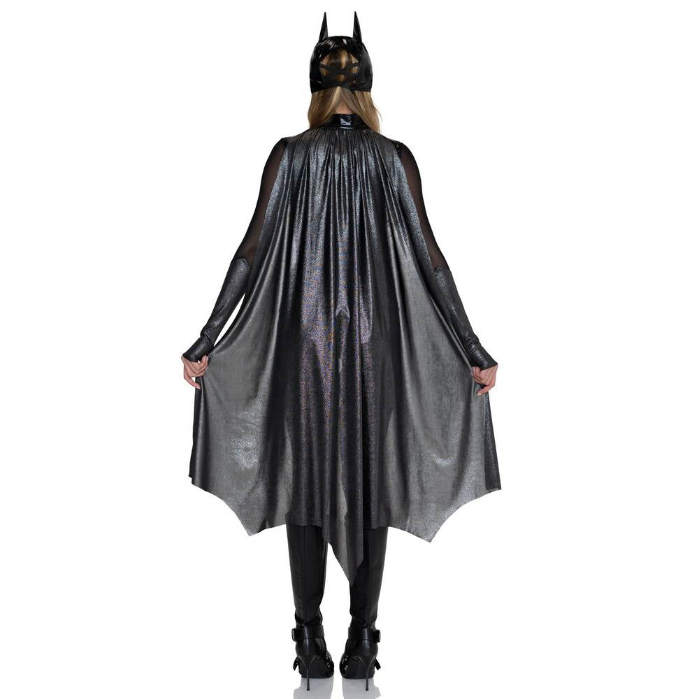 Costume de justicière super-héros sombre adulte