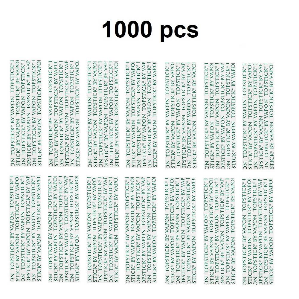 TOPSTICK 1”x 3" bulk Double sided Tape strips 1000/bag
