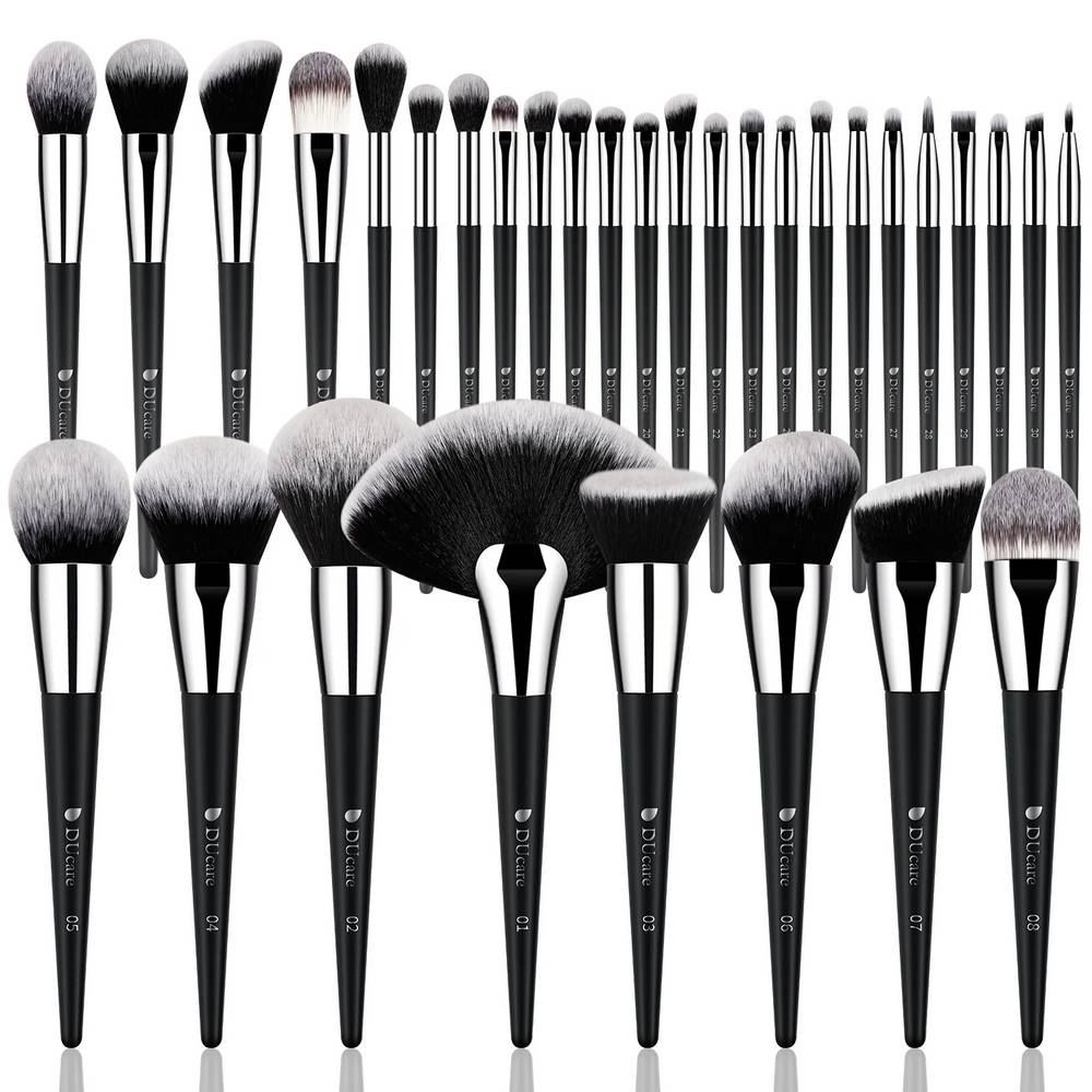 DUcare Soft 27-Piece Eye & Face Brush Set - Angel