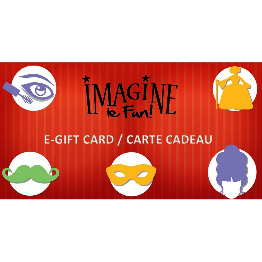 Digital Gift Card (e-Gift certificate)- Imagine Le Fun