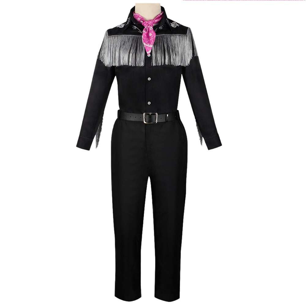 Fringe Cowboy adult costume - black