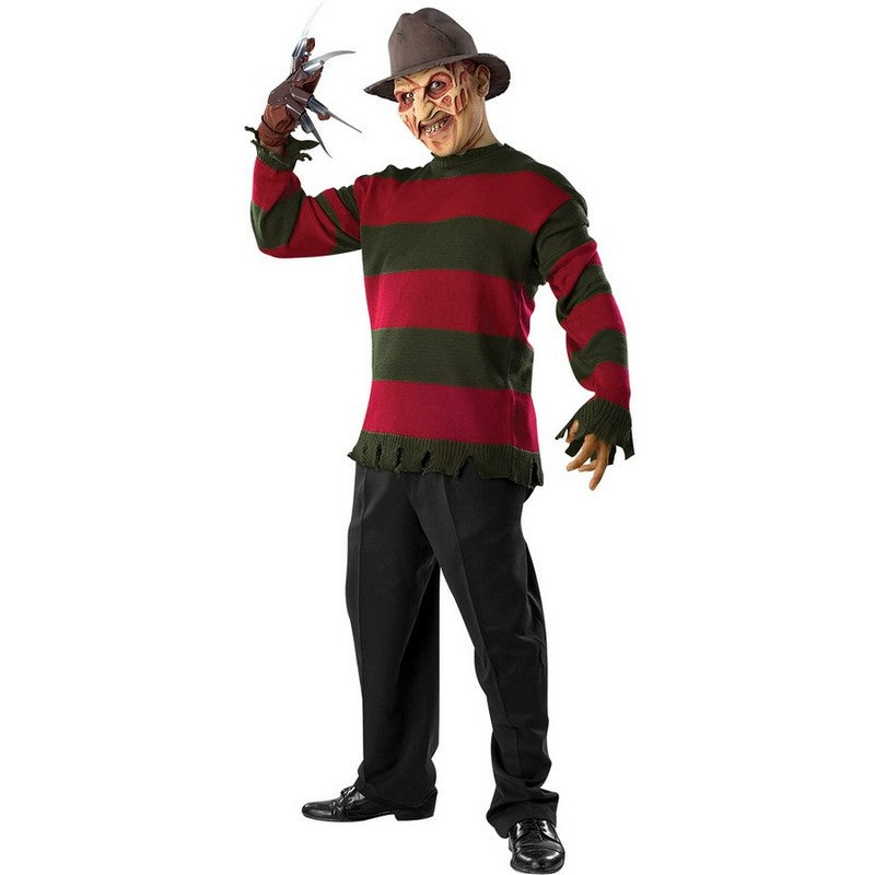Deluxe Freddy KRUEGER Sweater & Mask 810091