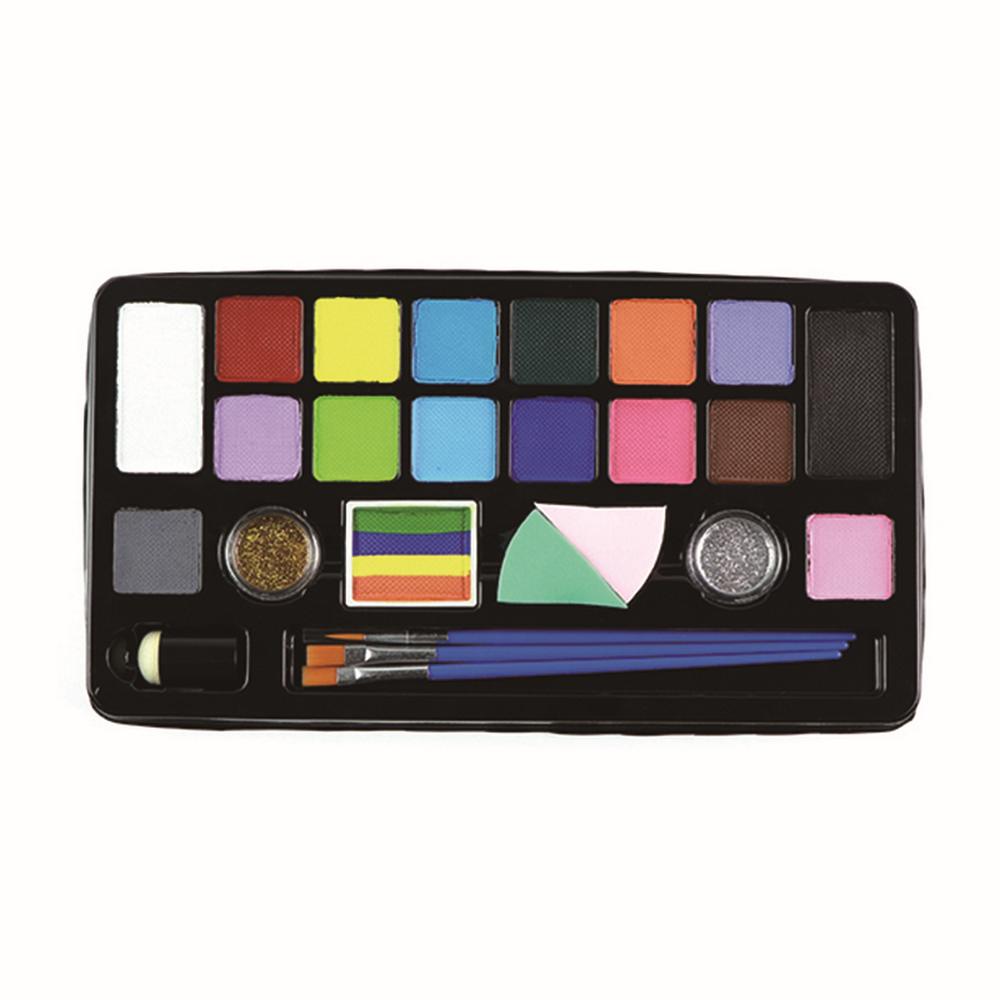 face-and-body-paint-water-base-palette-14, Hallowee Makeup, Festival Makeup, Kid's parties Makeup