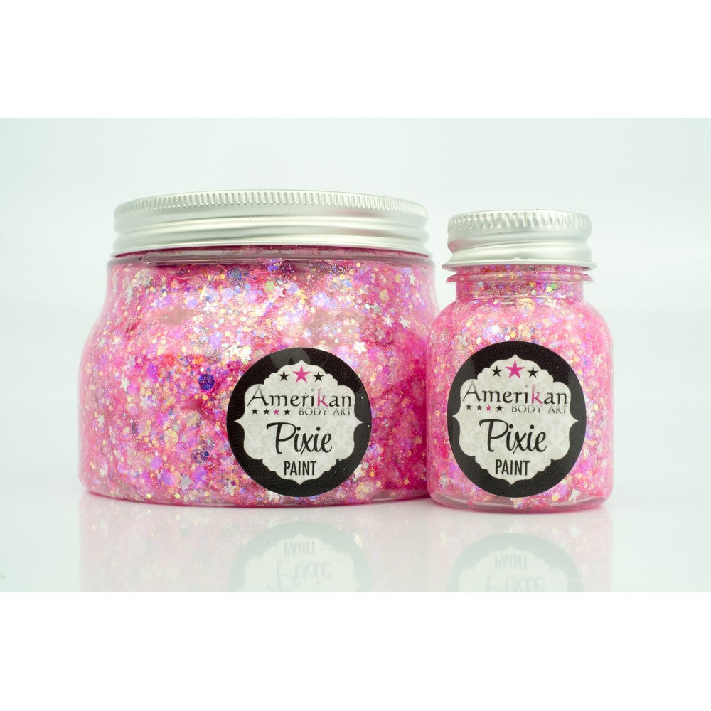Pixie Paint Glitter- Jar of 4 oz PrettyInPink-set-pixiePaint