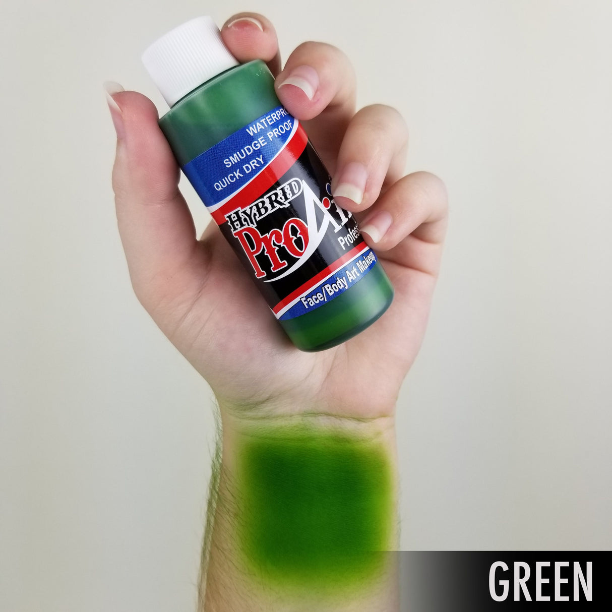 ProAiir HYBRID Waterproof Makeup Greenarm