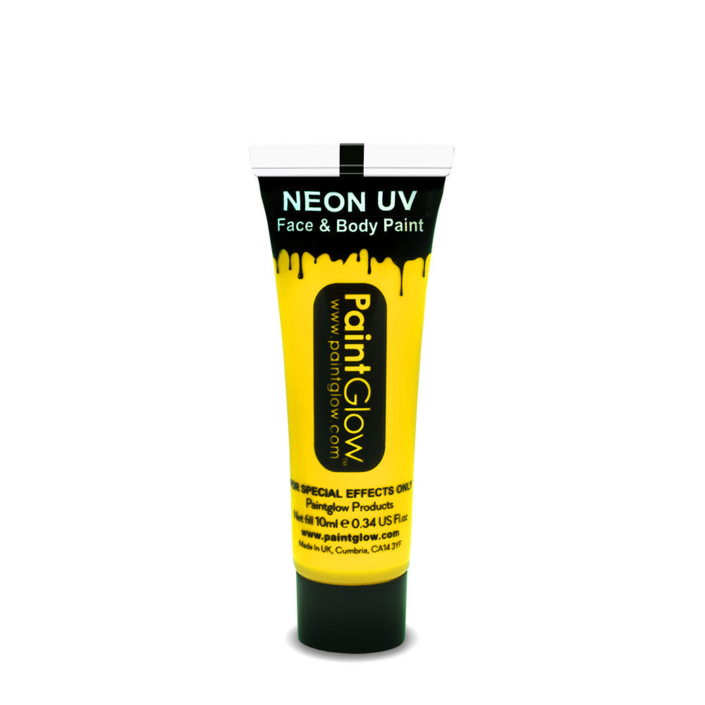PaintGlow Neon UV Face & Body Paint - 13ml 87.331_uv_face_paint_yellow