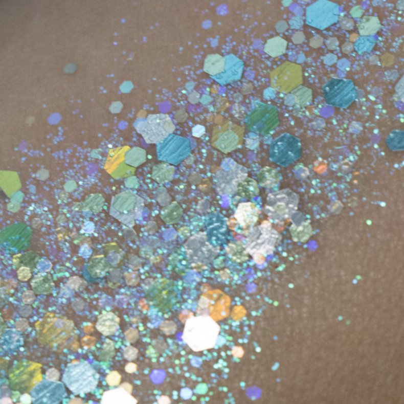 Amerikan body art Glitter Creme pisces2