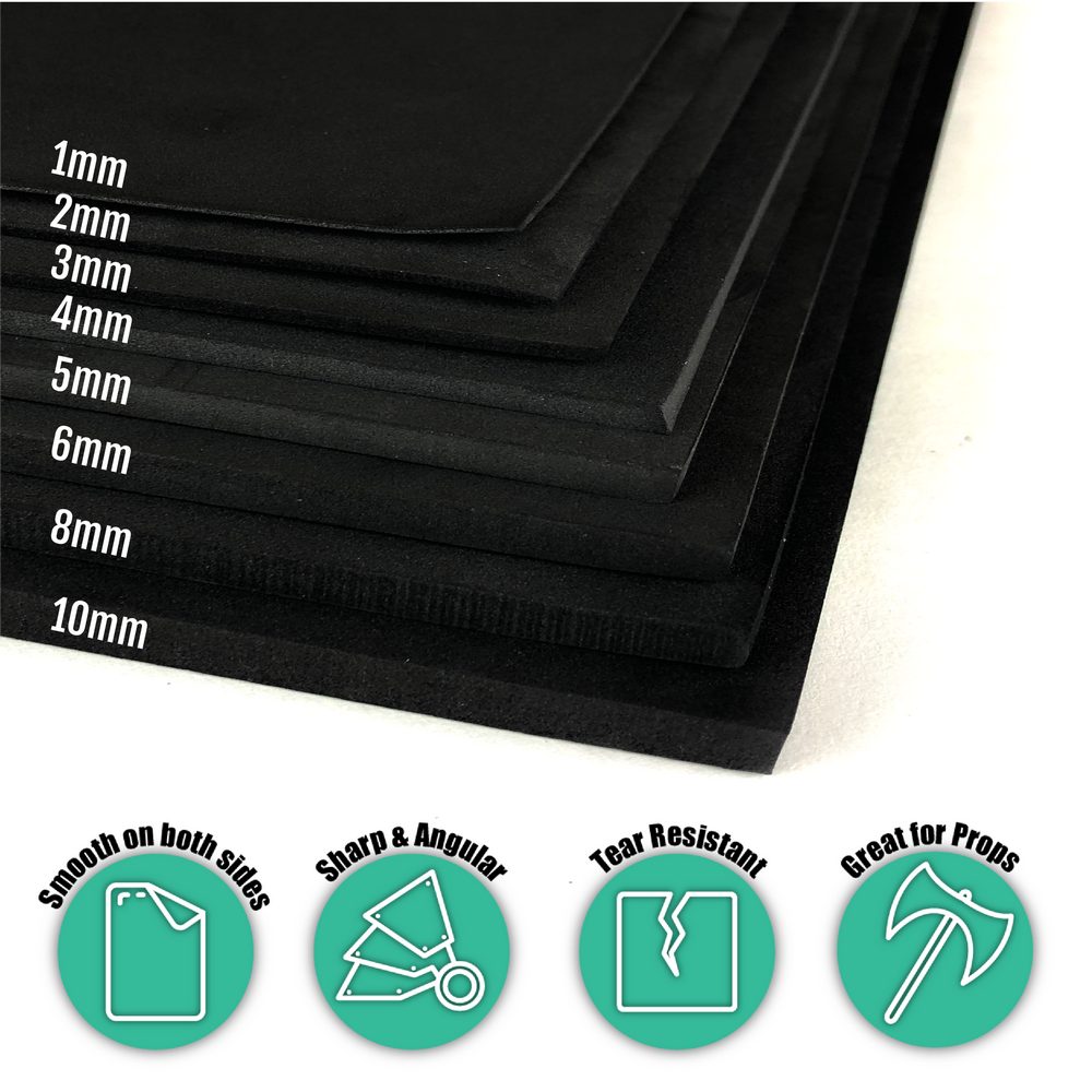 Lumin's Workshop HARD-Lite EVA Foam - 100cm x100cm x Lumin's Workshop HARD-Lite EVA Foam - 100cm x100cm x