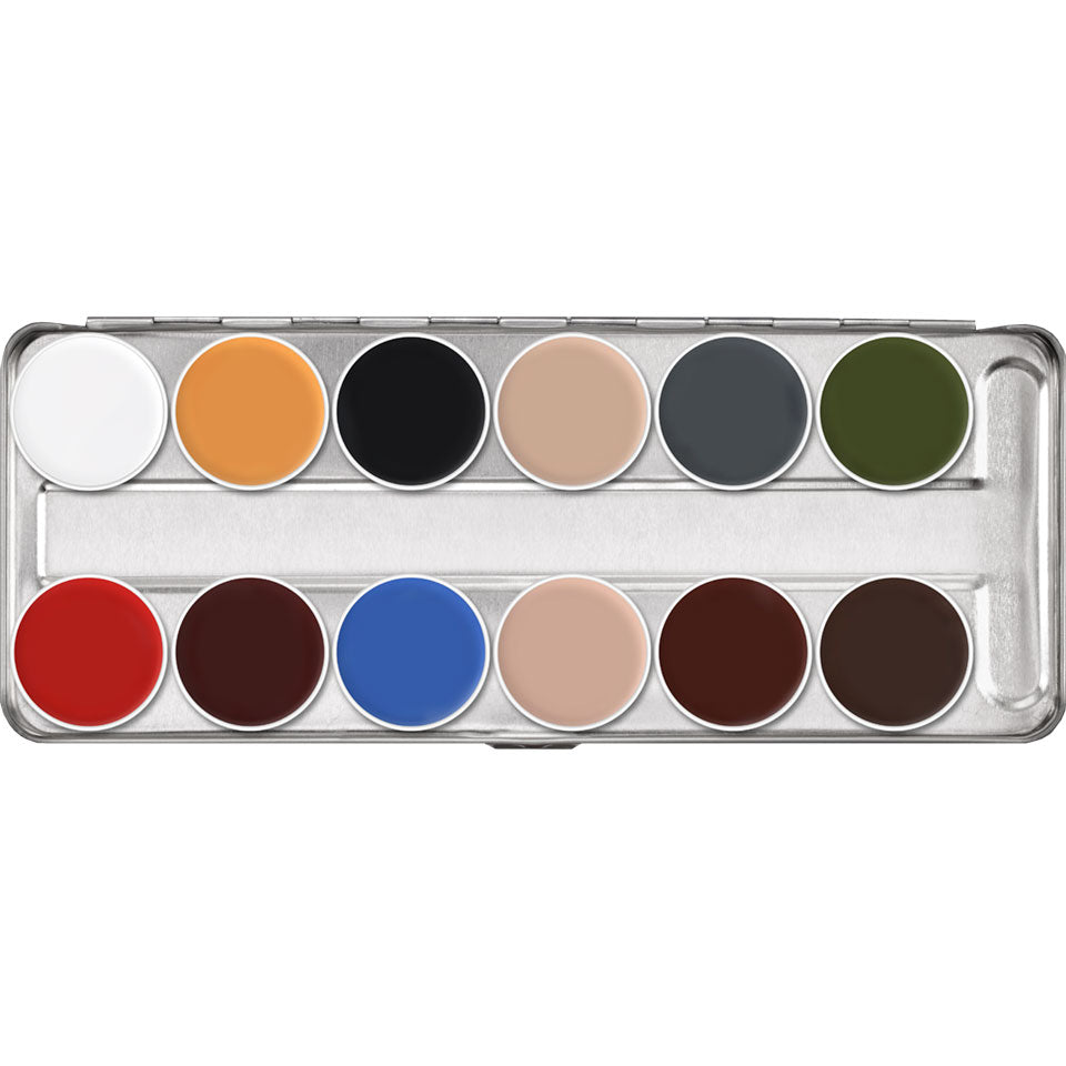 KRYOLAN Supracolor Palette 12 Colors 01004_00_prod_B