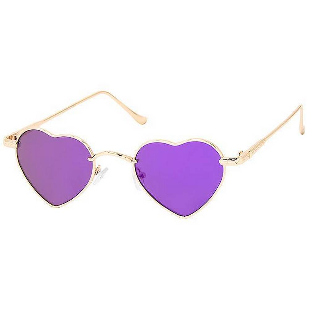 Heart shaped Sunglasses metal frames - Assorted