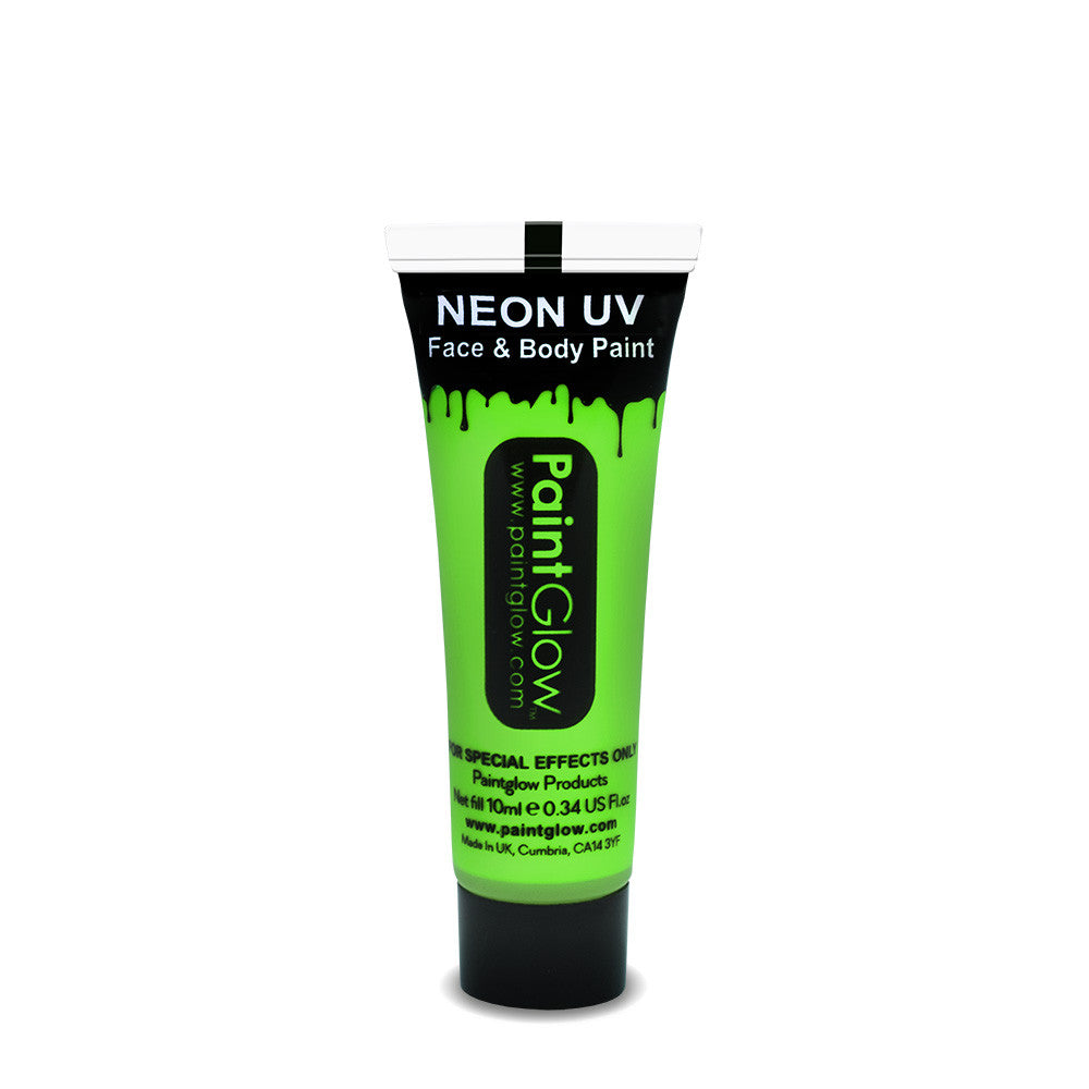 PaintGlow Neon UV Face & Body Paint - 13ml 87.332_uv_face_paint_green