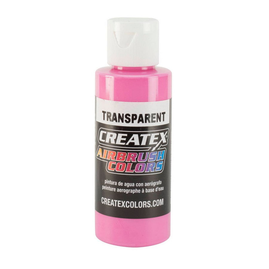 Createx AB Transparent Acrylic Paint 5121-02-Flamingo-Pink-2oz