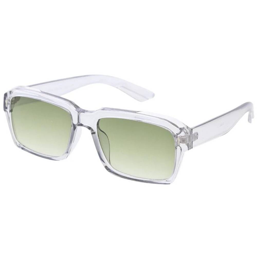 Unisex Plastic Medium Square Hipster Frame w/ Metal Details-Assorted