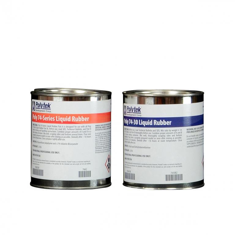 Poly 74-30 Liquid Rubber Kit Poly-74-30-4lb