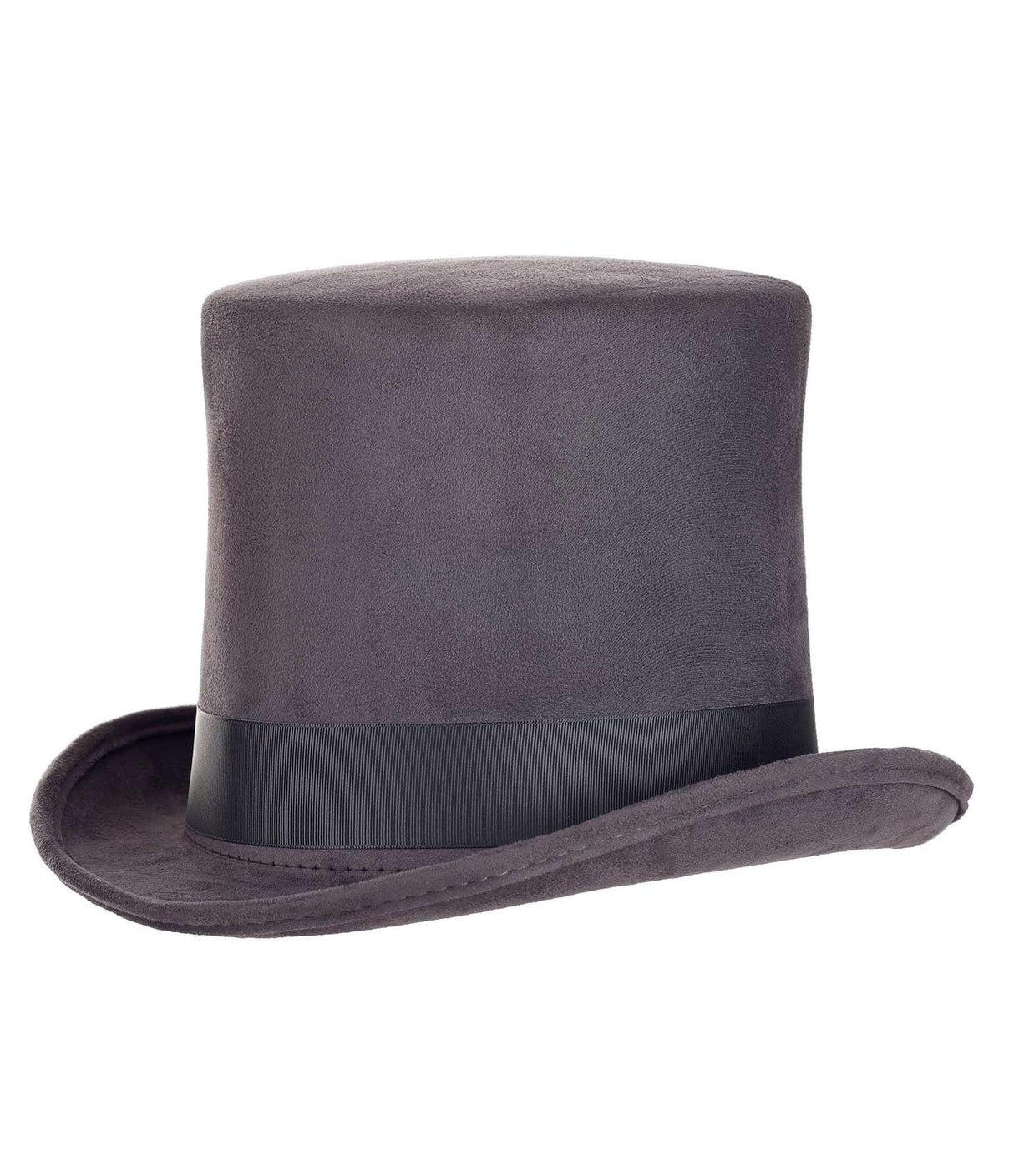 Felt Top Hat with ribbon 251542-ST_gray-top-hat