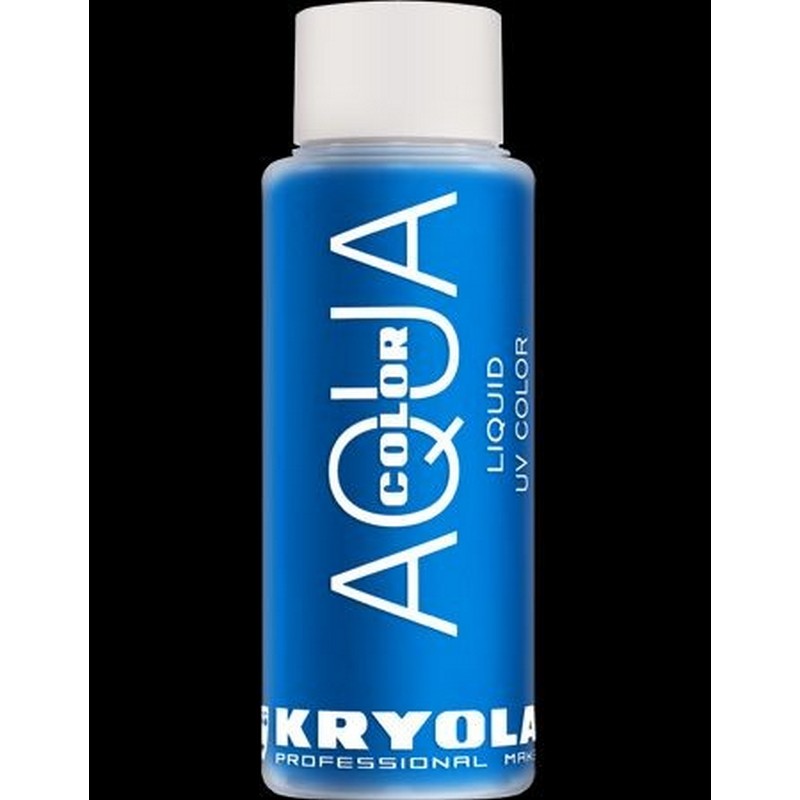 KRYOLAN Aquacolor Liquid, UV-Dayglow 30ml 05101-01_blue