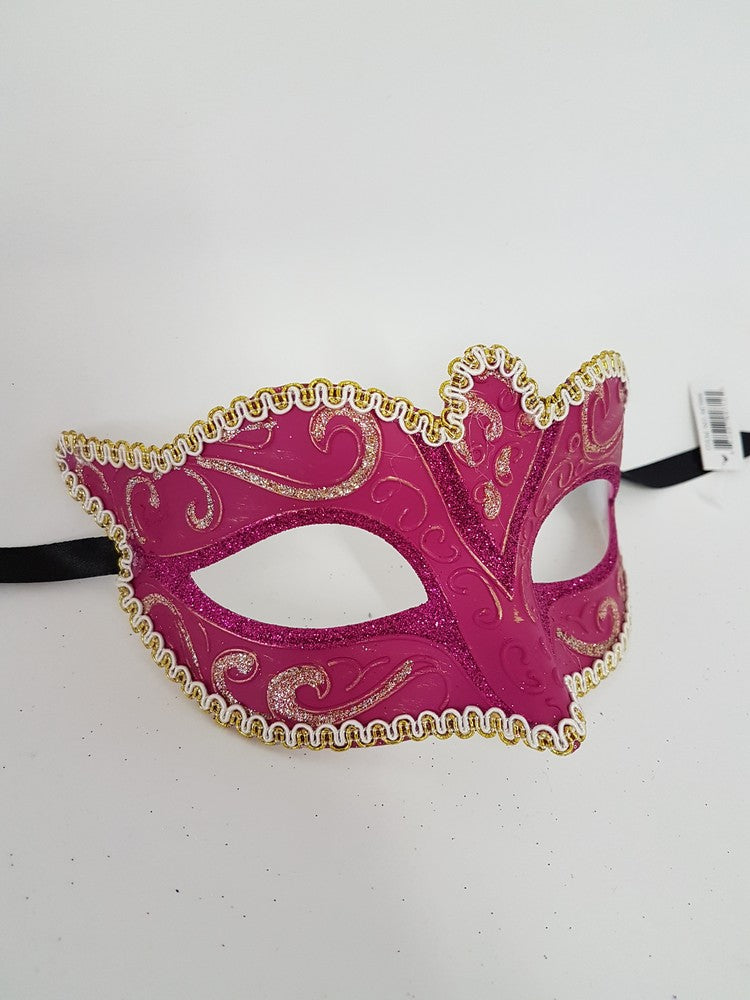 Allegro Venetian styled mask 6A M7066_Magenta