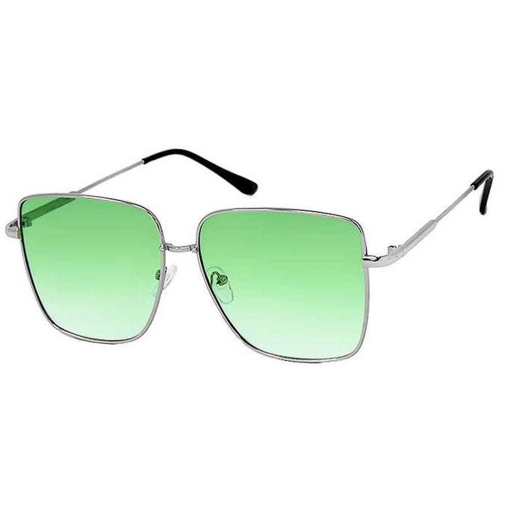 Fashion Square Metal Sunglasses - Assorted