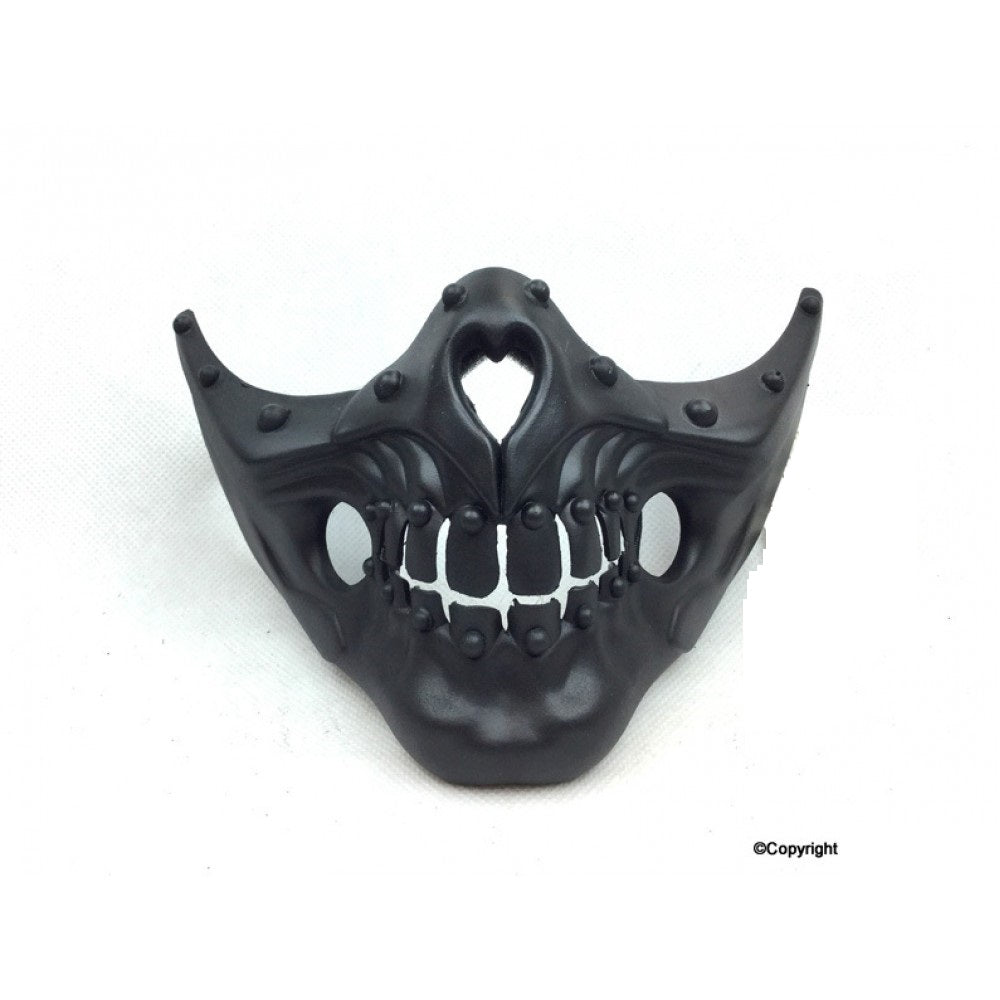Steampunk Half Face Mask with Teeth