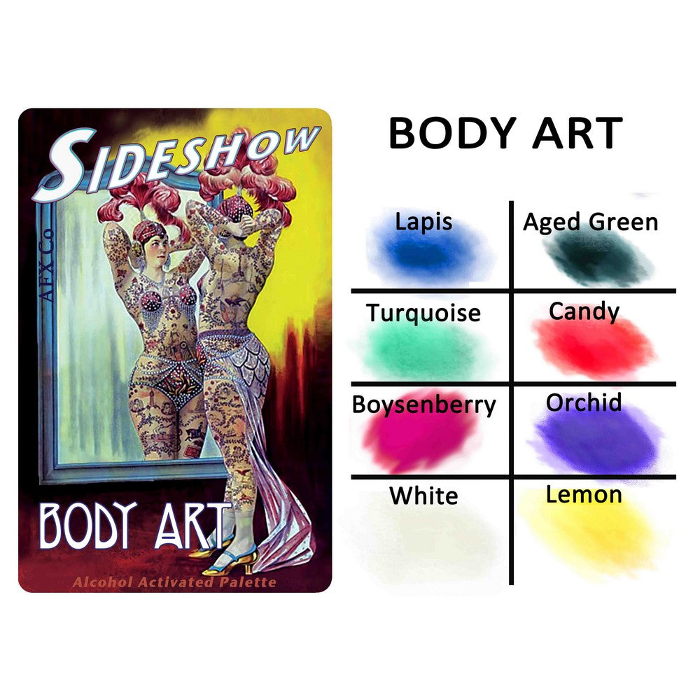 AFX Sideshow FX Palette body art colours low rez