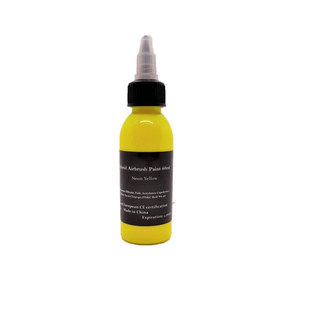 Kryvaline Hybrid Airbrush Paint Neon neonyellow