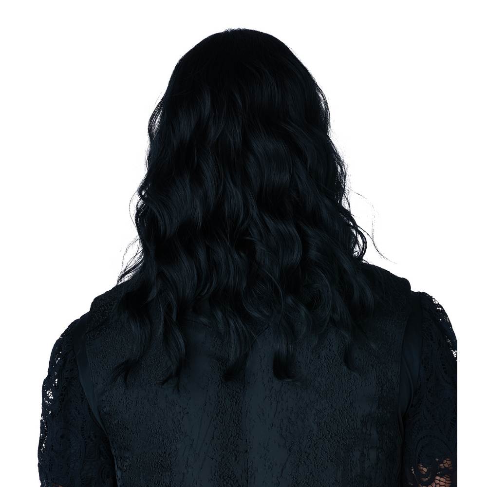 Perruque cosplay longue et ondulée pour homme