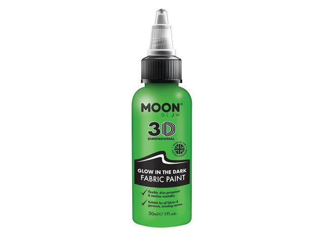 Glow In The Dark Fabric Paint- 30ml M1900-green_-_glow_fabric_paint_30ml