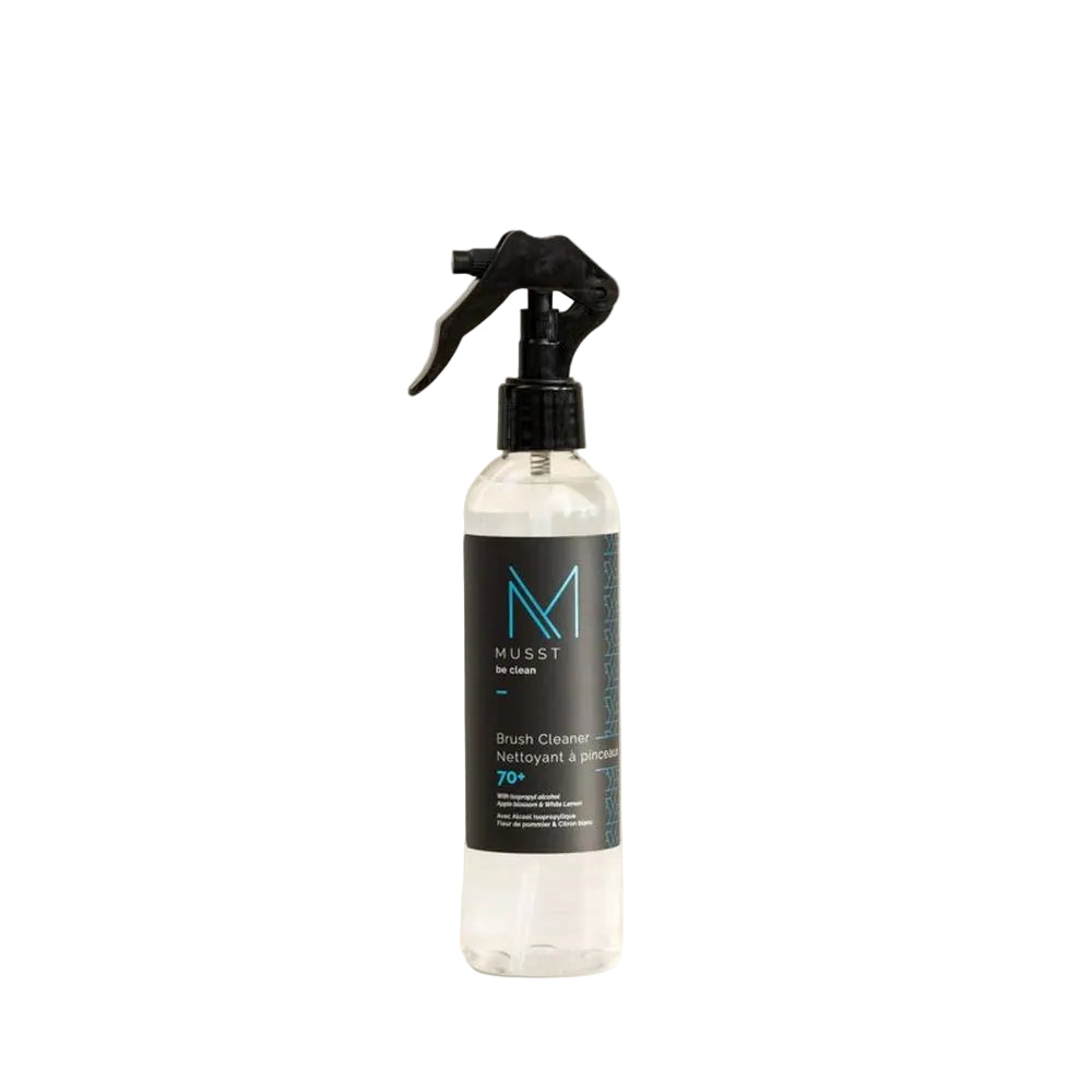 Musst Brush Cleaner 70+ no-rinse quick drying Cleanser