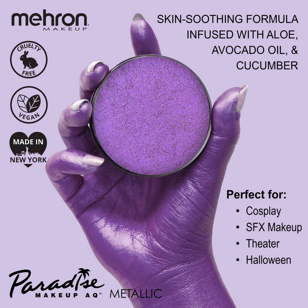 MEHRON Paradise Makeup AQ FX Metallic & Neon 800-BPV-INFO1__62597