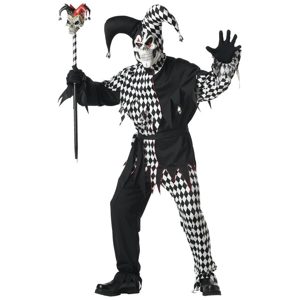 EVIL JESTER adult costume