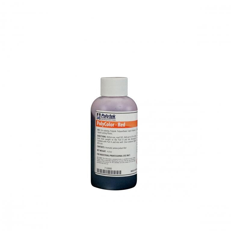 Polytek PolyColor Dyes PCRED4OZ_Polytek