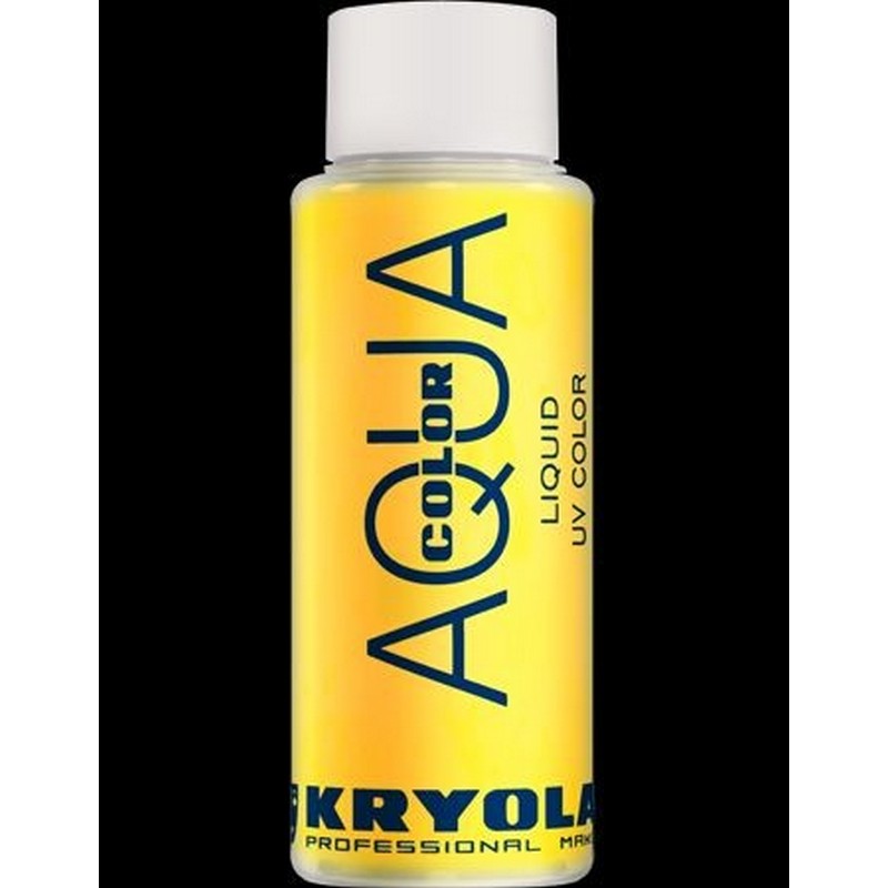 KRYOLAN Aquacolor Liquid, UV-Dayglow 30ml 05101-01_yellow
