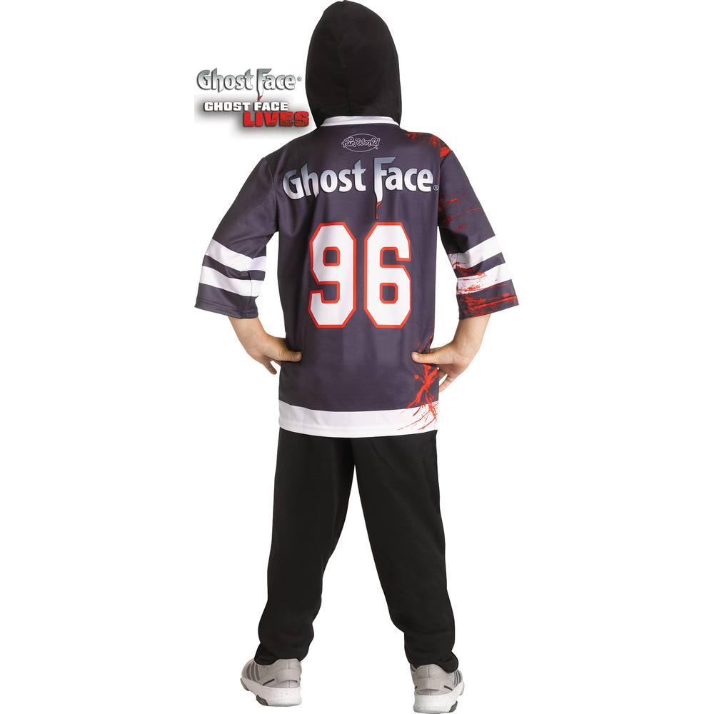 Ghost Face Hockey Jersey Child 137432back-logo