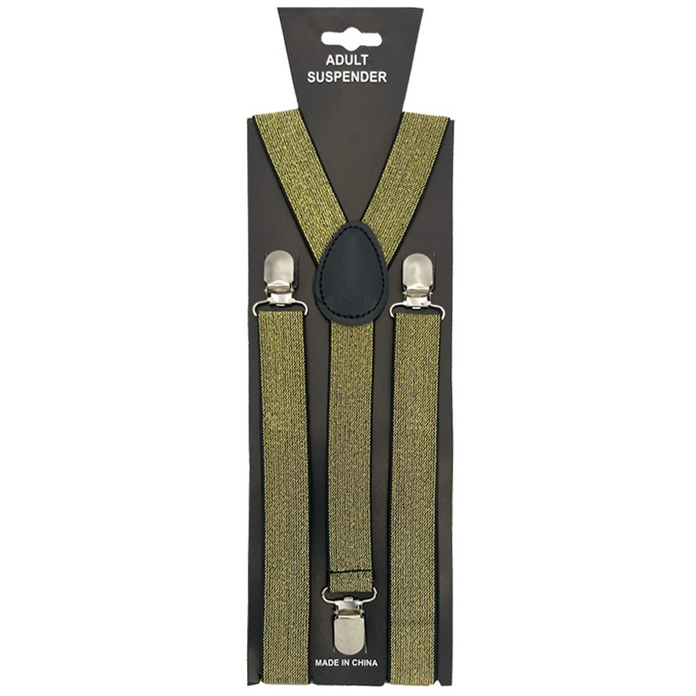 Glitter Suspenders