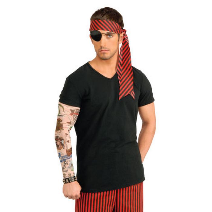 Manche de tatouage pirate