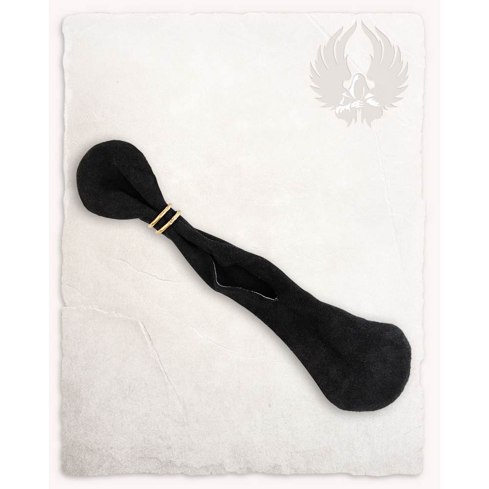 Denarius money pouch suede