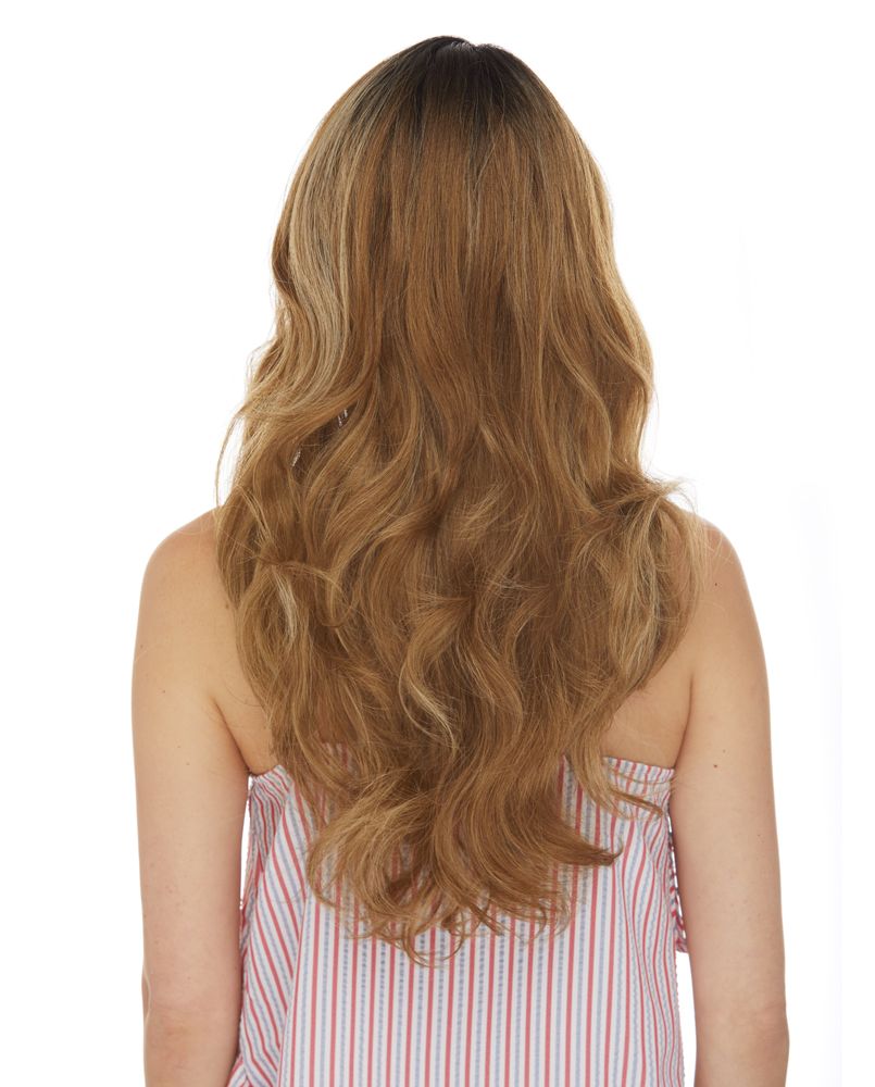 SELENA Human Hair Blend Lace Front WIG