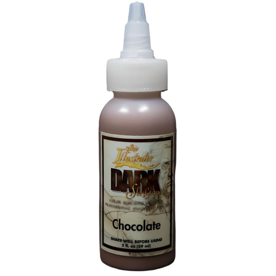 Skin Illustrator Dark Flesh tone Liquid 2oz Si-dkf-chocolate